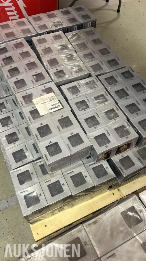 nytt - Gunnebo spiker/festemateriale - 570 pk